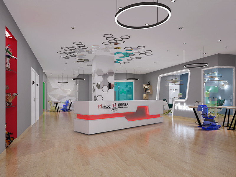 杭州瑪酷機(jī)器人培訓(xùn)中心裝修設(shè)計(jì)案例