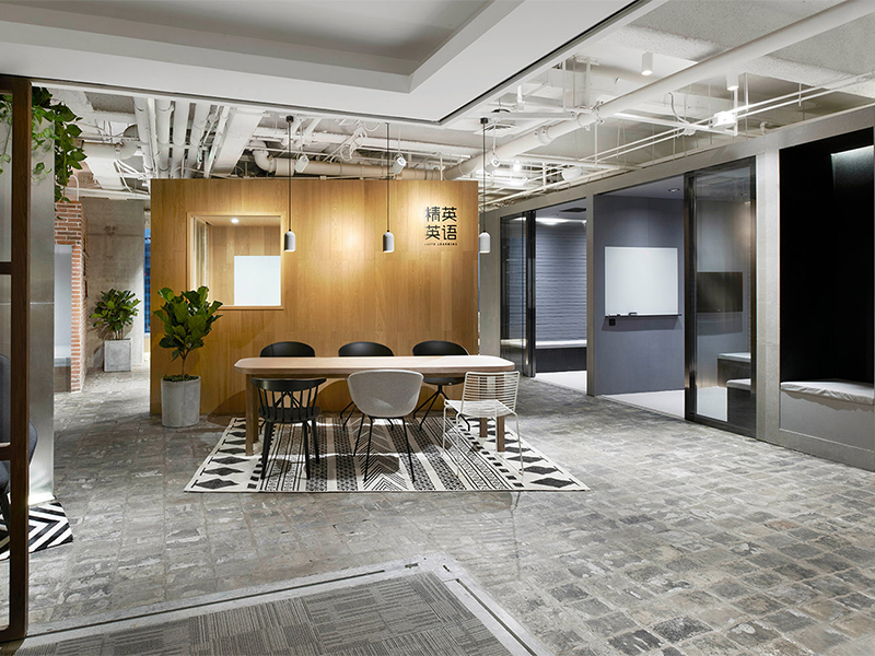 杭州精英英語培訓(xùn)機(jī)構(gòu)裝修設(shè)計(jì)案例