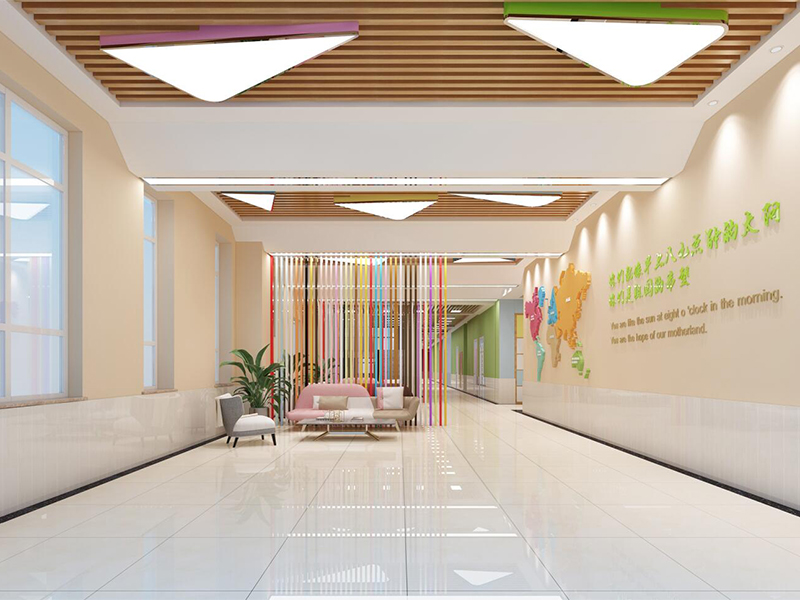 童馨幼兒園大廳裝修設(shè)計(jì)風(fēng)格