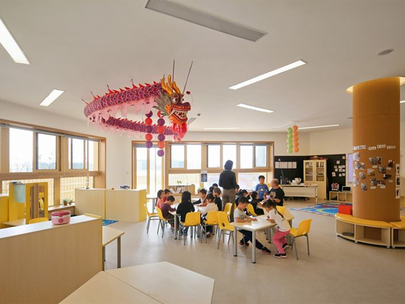 華東師范大學(xué)附屬雙語(yǔ)幼兒園裝修設(shè)計(jì)實(shí)景案例