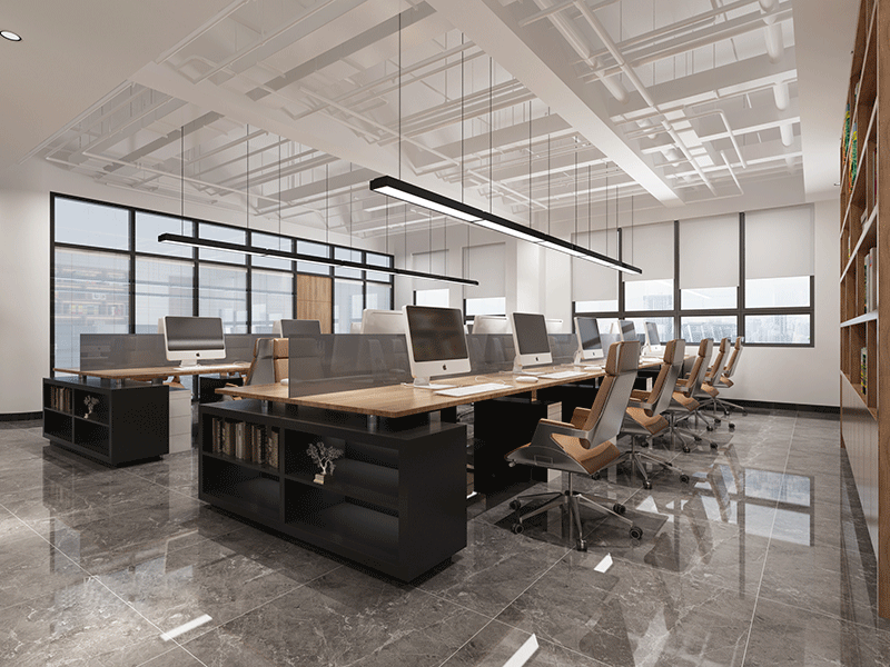 現(xiàn)代簡(jiǎn)約風(fēng)格辦公室裝修設(shè)計(jì)效果圖