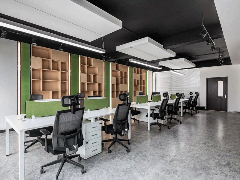 鼎夢網絡科技辦公室裝修設計案例