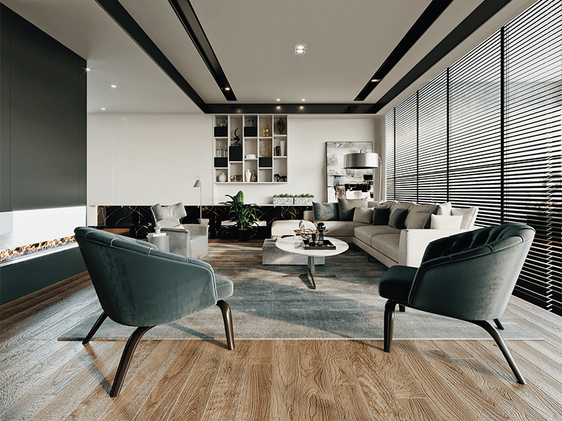 杭州現(xiàn)代大型辦公室裝修設(shè)計效果圖